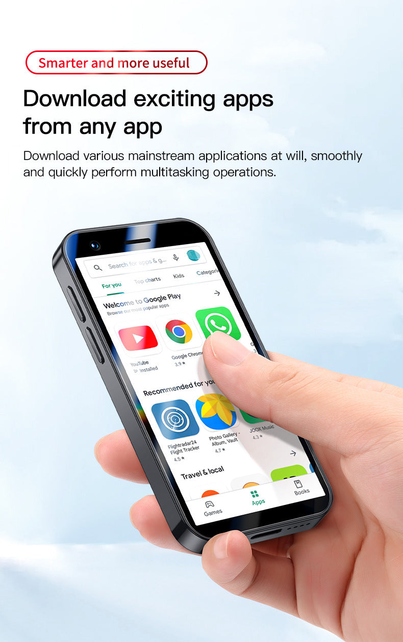 Smartphone F8 PRO MAXX Mini Student Backup Device to Combat Internet Addiction3.0Touch Screen3G Smartphone