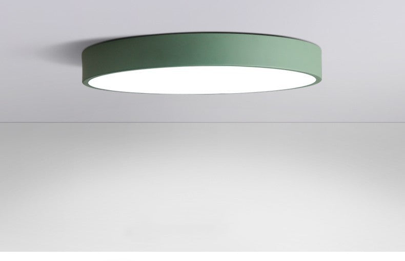 Bedroom Lamp Ceiling Lamp Modern Simple Warm Macaron Lighting led Nordic Round Living Room Children's Room Lamp