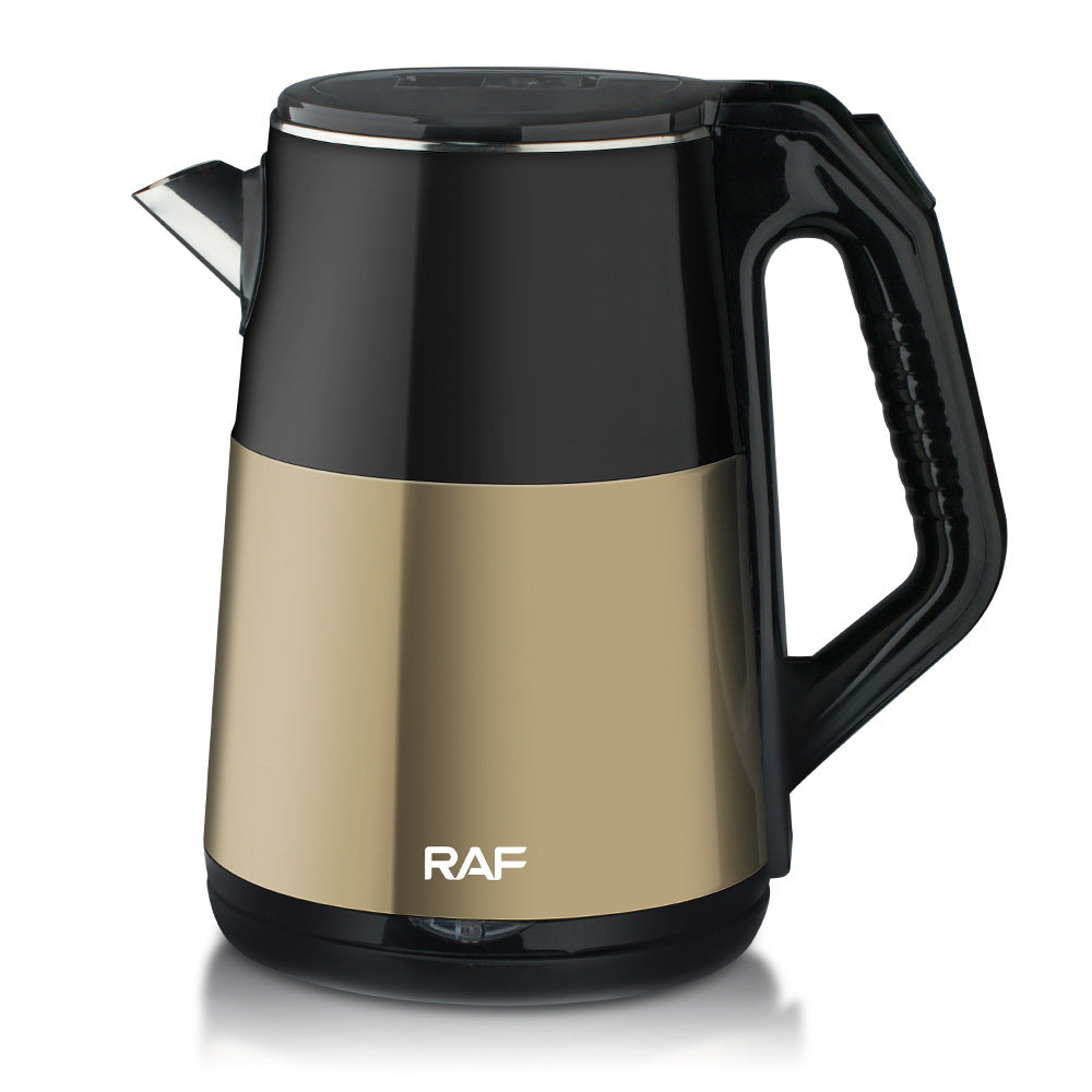 RAF European Standard Stainless Steel2.5L Electric Kettle Automatic Large Capacity Multi-Functional Kettle Overheat Protection
