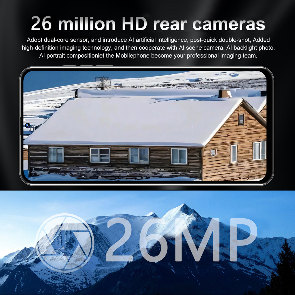 Hot-Selling Smartphones S25U Factory in stock7.3Inch16G+1T Android All-in-One Device