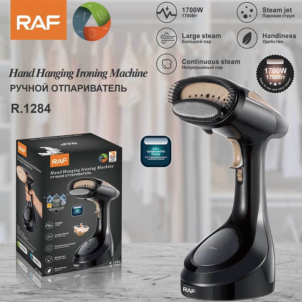 RAF EU Standard Handheld Household Steam Iron Small Travel Portable Vertical Ironing Machine Small Iron1700W