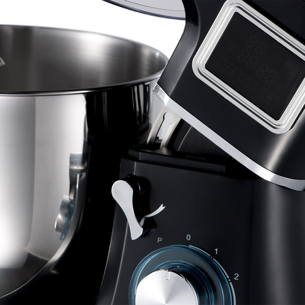 RAF European Standard Stainless Steel Bowl High-Power Dough Mixer Household Multi-Functional Chef Machine Dough Blender R.6677