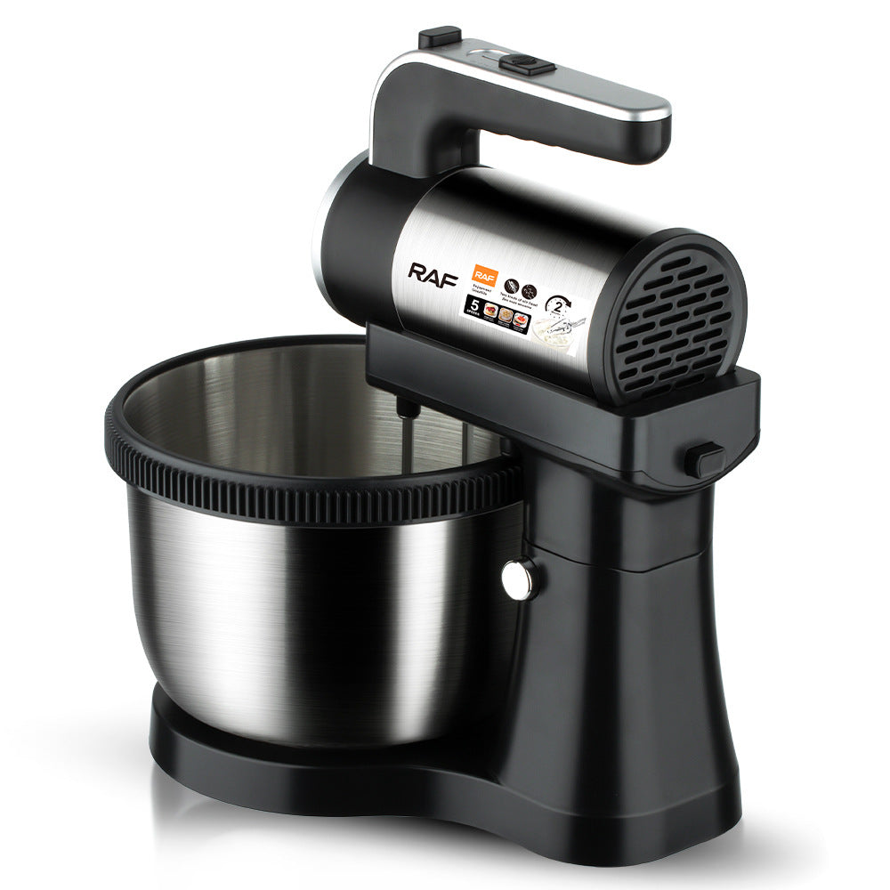 RAF EU Standard Electric Egg Beater for Home Use, Cream Whisk, Egg White Mixer, Dough Stirrer, Cake Baking with Bowl