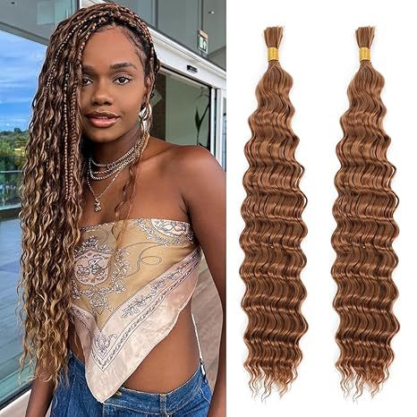 European and American Deep Wave Wig DEEP Crochet Hair Extensions Synthetic Hair Crochet Wig for Men and Women Clip-in Hair Extensions Export