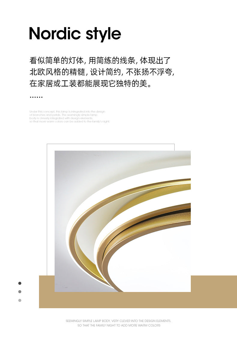 Bedroom lamp ceiling light with a high-end feel led Light Fixtures Room Lights Living Room Lights Main Lights Zhongshan Home Decoration Lighting