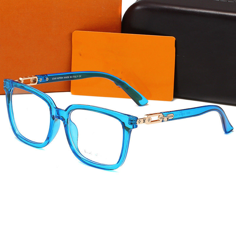 2025New fashion Blue Light Blocking Glasses T Home Art Versatile Glasses for Women Frame High Appearance Myopia Non-Prescription Glasses