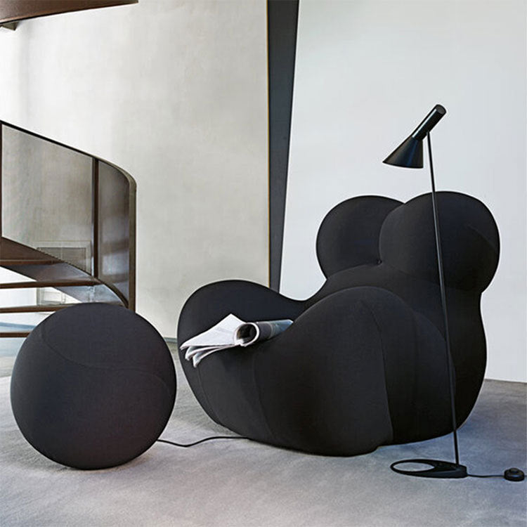 Full Compression Sponge Lazy Sofa Single Leisure Chair Designer Exclusive Mom's Hug Compression Sofa