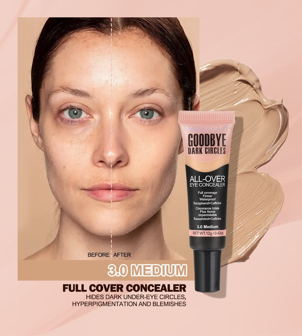 Bestselling Concealer Liquid Covers Facial Acne Marks, Blemishes, Spots, Dark Circles, Non-Cakey, Smooth Application, Concealing and Brightening Liquid