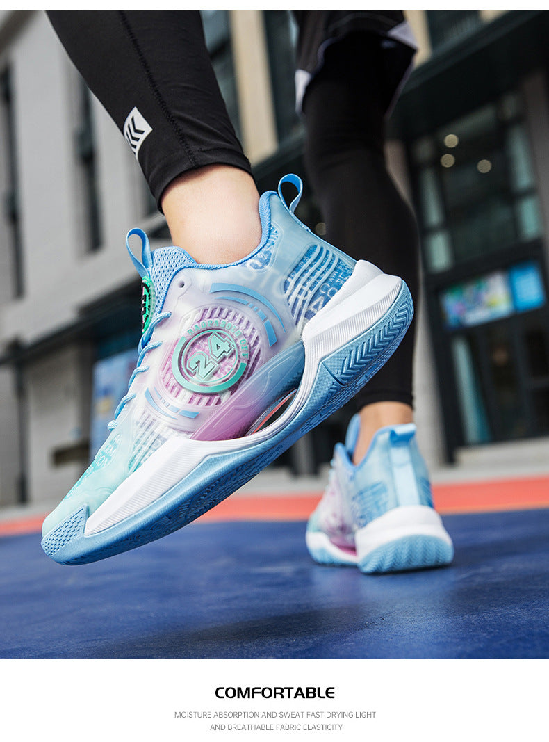 2025New Youth Professional Training Practical Wear-Resistant Basketball Shoes fashion Trend Men's Shoes Cushioning Sports Shoes