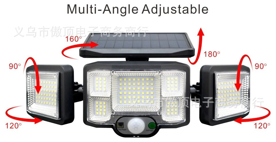 Solar Light Outdoor Waterproof Wall Light LED Split Sensor Light Motion Sensor Light Courtyard Light Garden Lamp