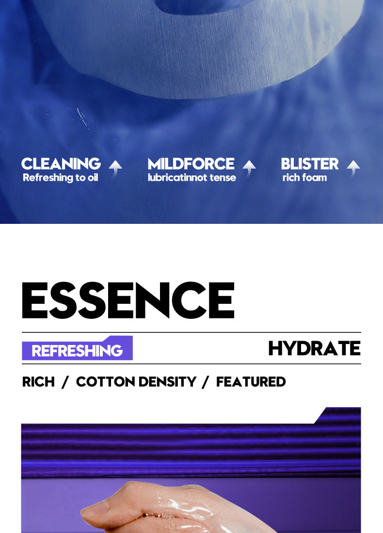 Full English Men's Face Mask25g SADOER Cool and Refreshing Men's Hydrating Mask Stickers  Wholesale