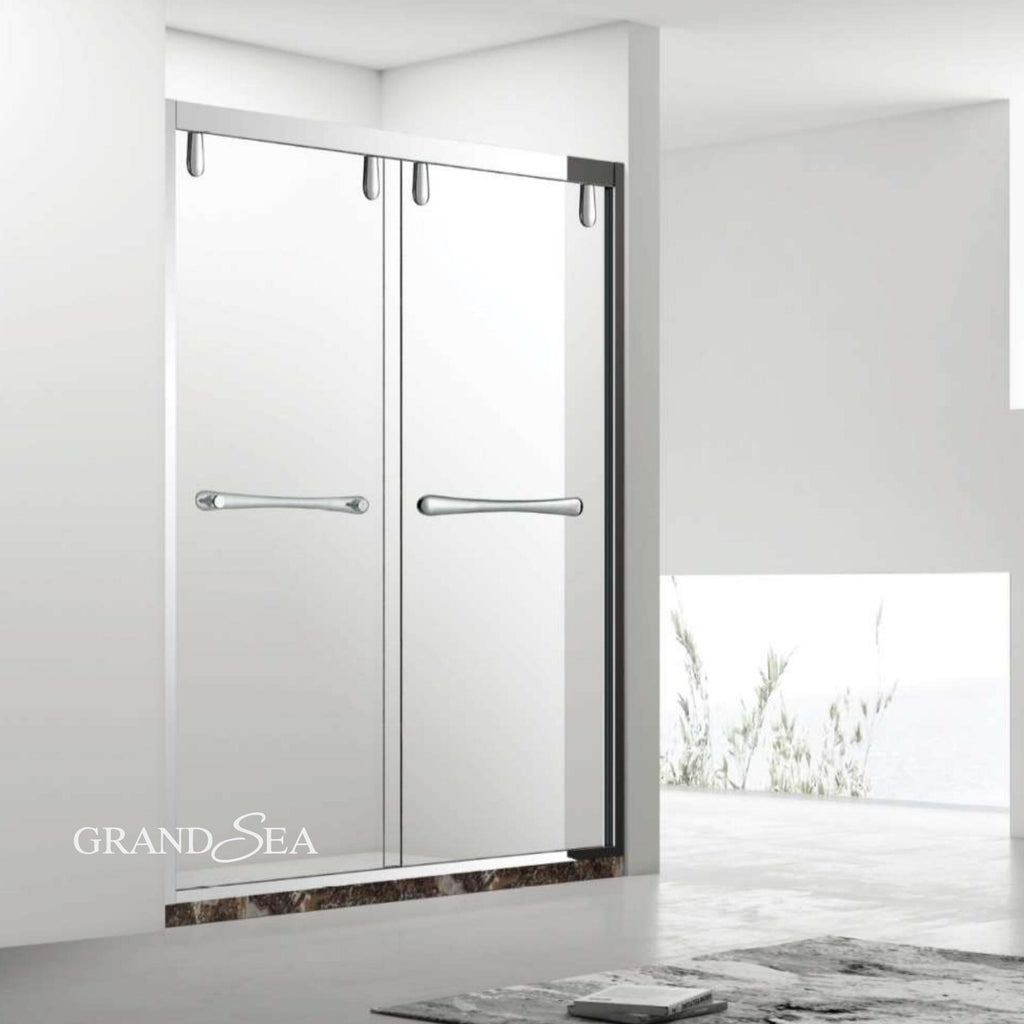 Factory Supplier Sliding Glass Shower Door Aluminum Frame Shower Rooms Bathroom in South Africa