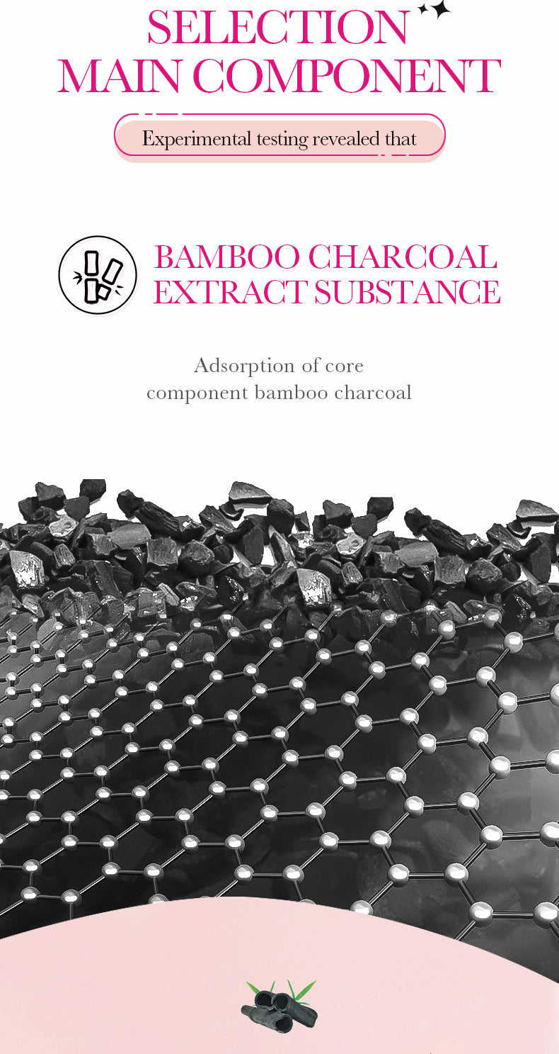 Full English Bamboo Charcoal Women's Nose Strips SADOER Deep Cleansing Blackhead Removal Nose Strips  Wholesale