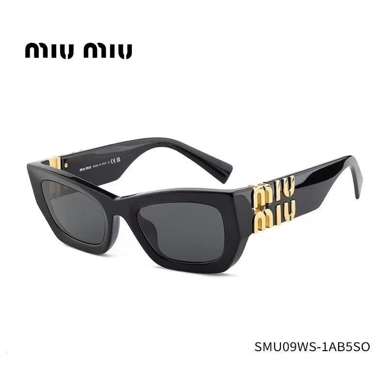 09w Sunglasses for Photos High-end UV Protection Outdoor Fashion Internet Celebrity Same Style Sunglasses Trendy ins