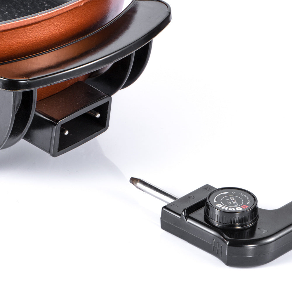 RAF European Standard Household Barbecue Hot Pot BBQ All-in-One Pot Multifunctional Barbecue Machine Grill and Hot Pot Stove Small Hot Pot