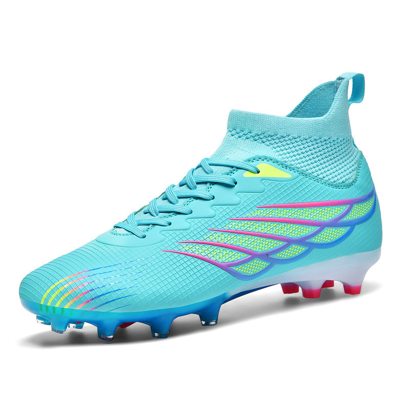 Football Shoes Long Spikes New Xiyin Grass Artificial Turf Youth Student Competition Training Shoes