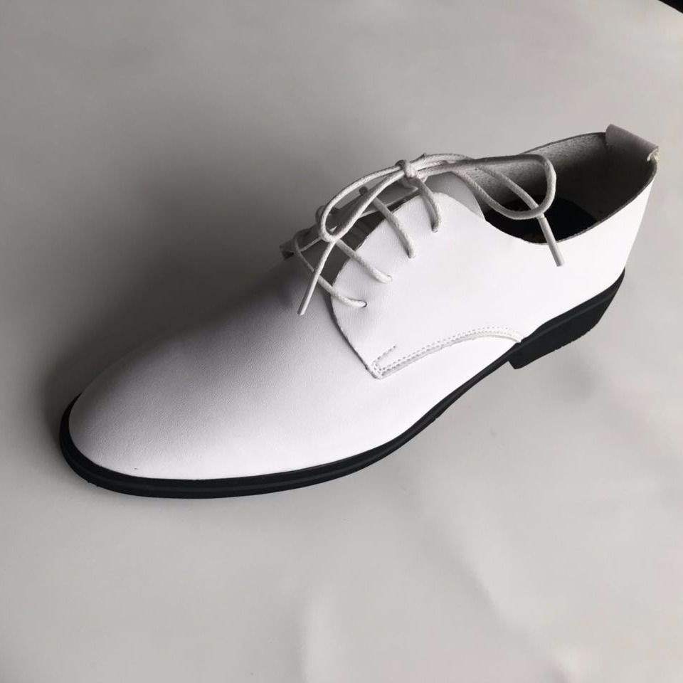 Autumn Winter Men's British Style Casual Leather Shoes Soft Sole Breathable Single Shoes Formal Business Men's Leather Shoes Groom Shoes