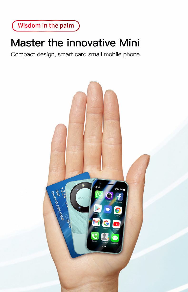 Smartphone F8 PRO MAXX Mini Student Backup Device to Combat Internet Addiction3.0Touch Screen3G Smartphone