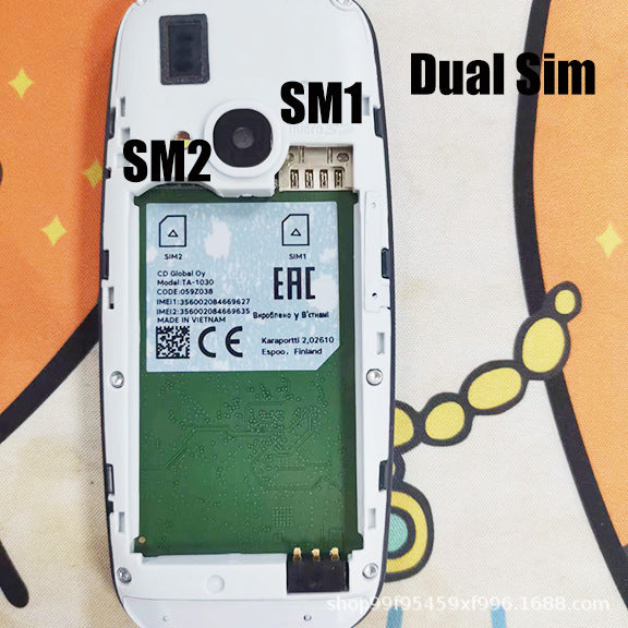 2.4Camera with dedicated slot GSM 2G Button Phone for Students and Seniors3310Feature Phone