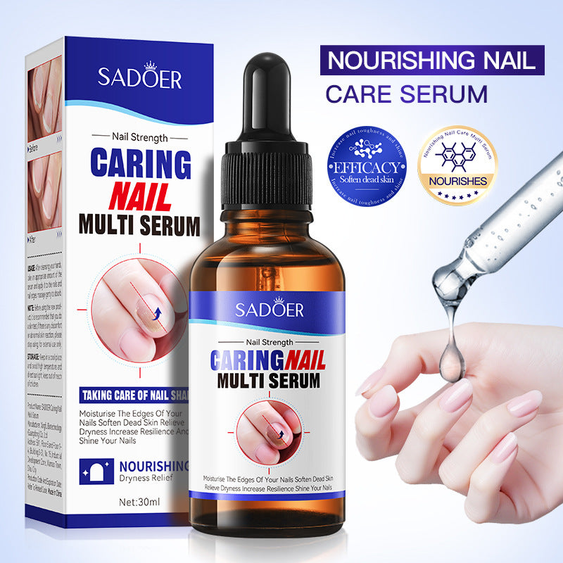 Full English Moisturizing Nail Care Essence SADOER Skin rejuvenation and moisturizing essence liquid  wholesale