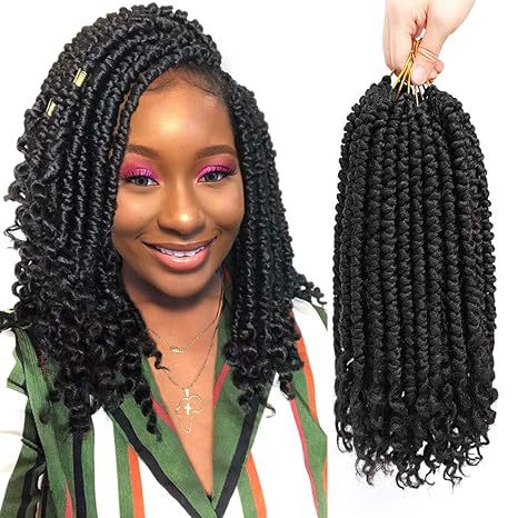 European and American African Synthetic Hair Braids Twist Hair Dreadlock Wig Passion Crochet Double Ponytail