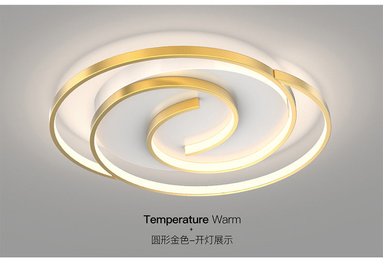 Light luxury living room lamp, simple modern style LED Ceiling Lamp2025New Year's New Personalized Restaurant Bedroom Creative Lamp