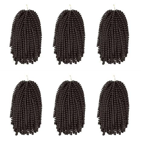 European and American Style Wig Small Spring Curl Change Hairstyle Wig spring  twist Foreign Trade Synthetic Fiber Crochet Wig