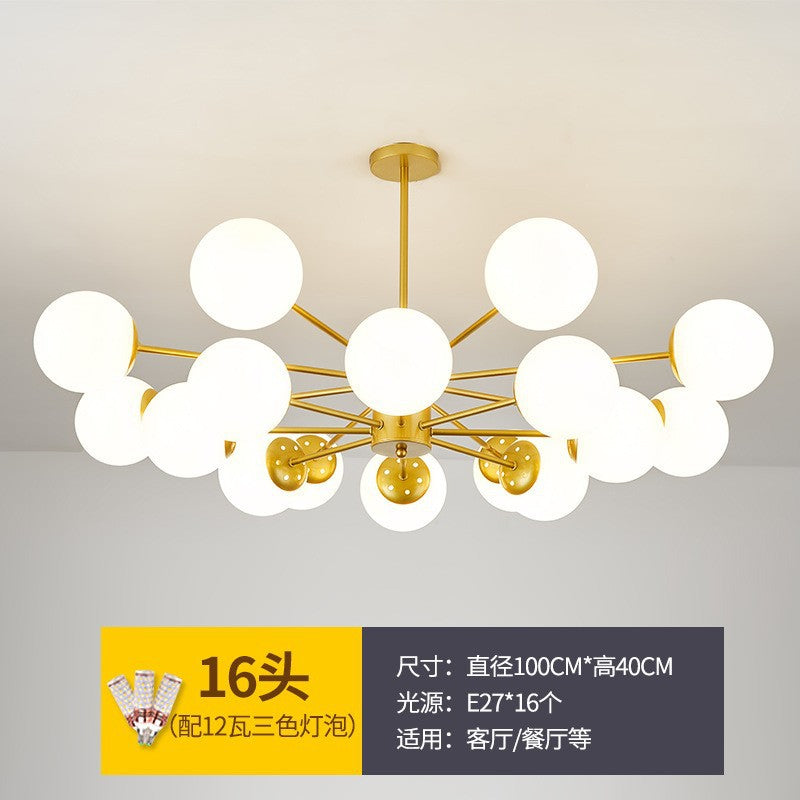 Magic Bean Pendant Light Nordic Dining Room Light Modern Simple Room Master Bedroom Light Creative Living Room Light Elegant Home Wholesale