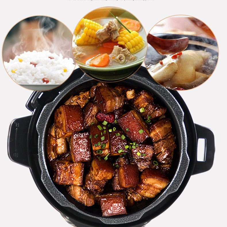 厂家直销家用5升大容量多功能电压力锅电饭煲压力锅批发