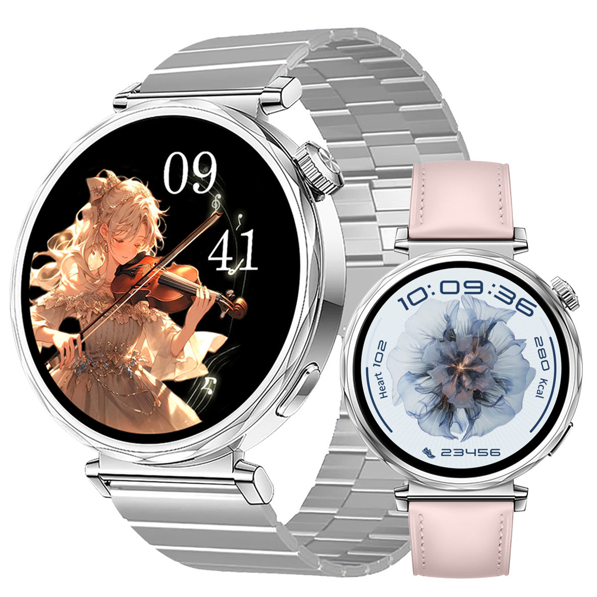 S6 Mini Smart Watch1.32inch Bluetooth Call True Heart Rate Pedometer Sleep Exquisite Women's Sports