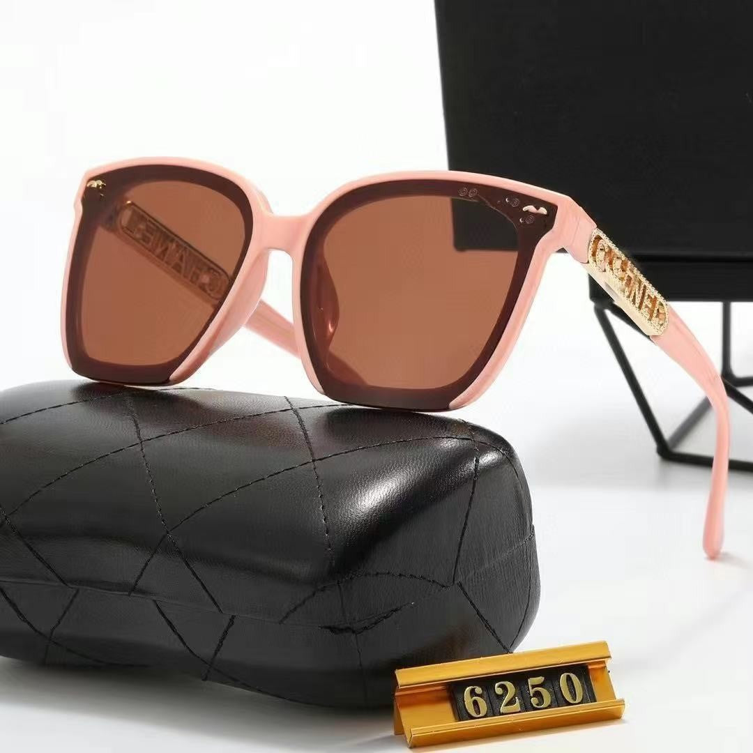 New Large Frame Square Frame Women's Fashion Trendy Sunglasses Hot-selling Chanel-style ins Trendy Sunglasses