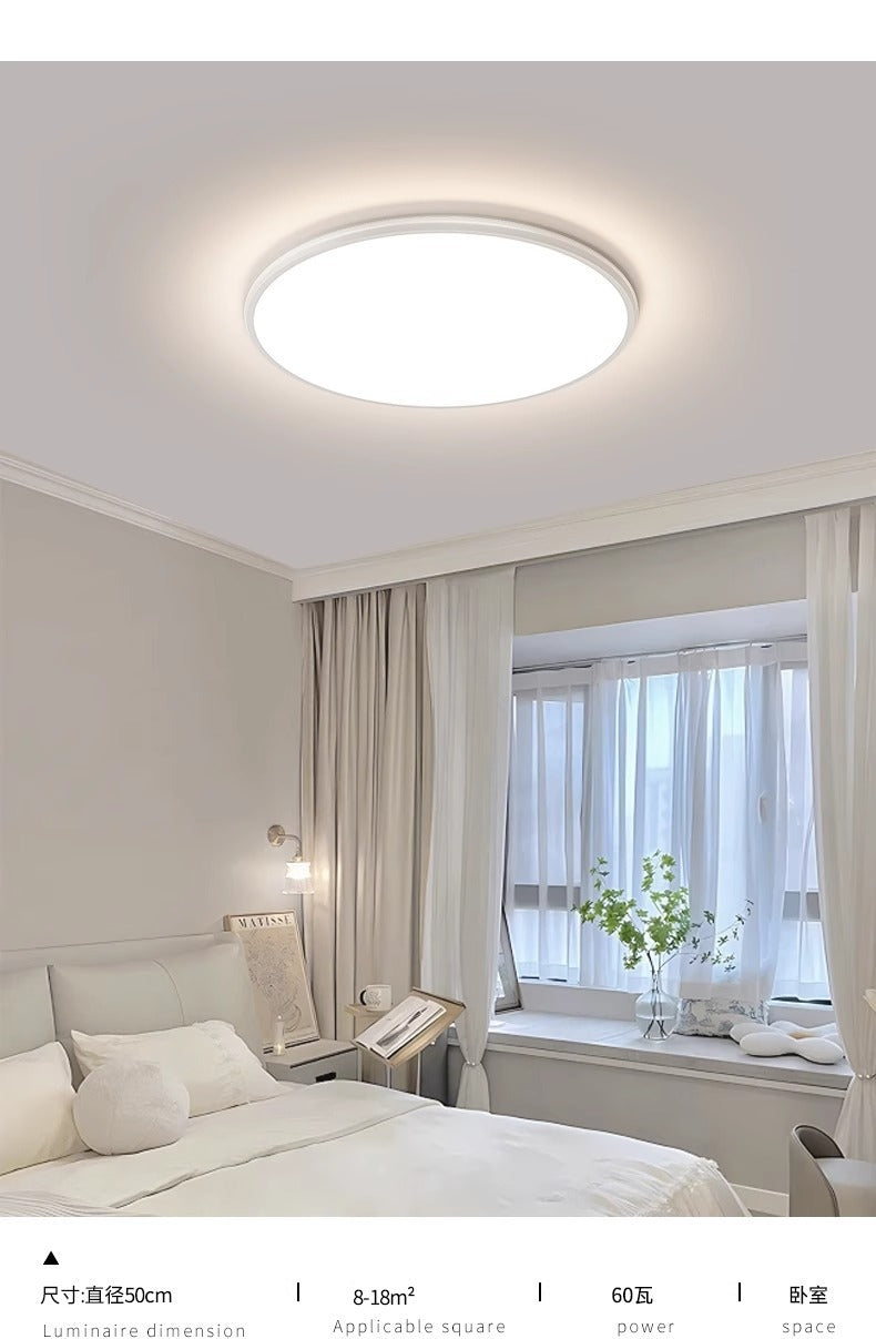 Zhongshan Full Spectrum Eye Protection Living Room Lamp Seamless Ceiling Light Modern Simple Elegant Lighting Three-Color Whole House Combination