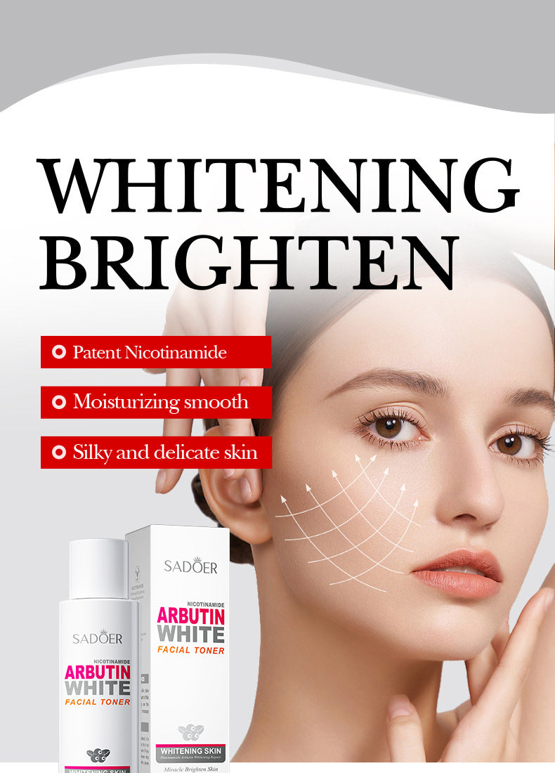 Full English Niacinamide Arbutin Set SADOER Whitening, hydrating, and moisturizing skincare products  wholesale