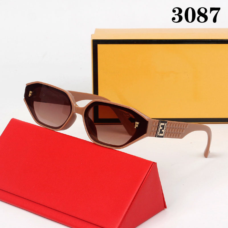 F New Style Square Frame Sunglasses for Women that Make Face Look Smaller ins Xiaohongshu Influencer Same Style Acetate Sunglasses FFM2150