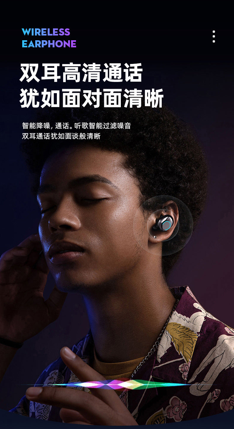 Popular M9Wireless Bluetooth Headset TWS In-ear long-lasting high-quality private model wireless Bluetooth earphones