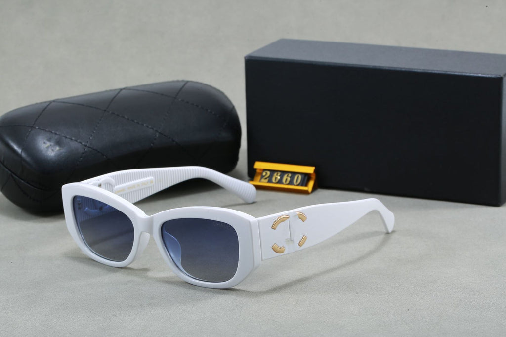 Classic style logo Double C Sunglasses for Women, Internet Celebrity, Xiaohongshu Hot Item, Sunglasses for Men, Acetate, Live Streaming Hot Item2660