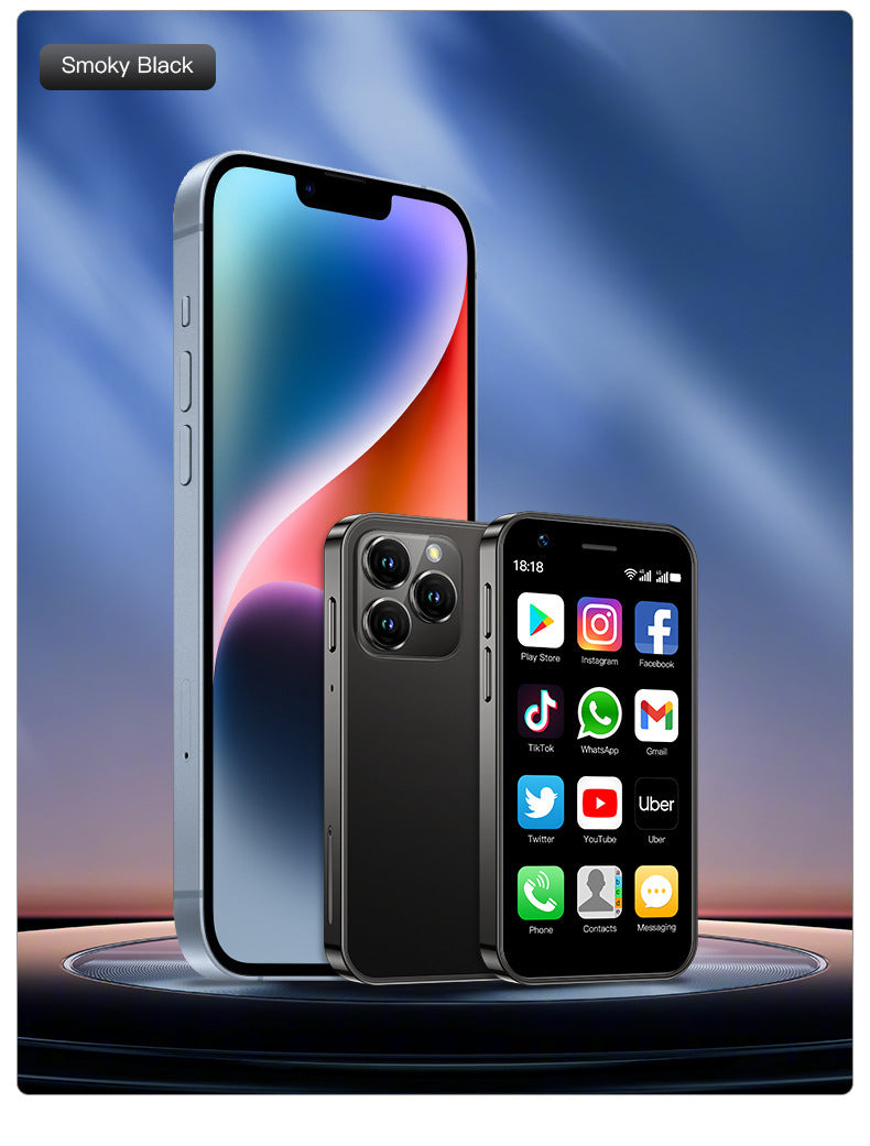 XS16All Netcom4G Mini Mobile Phone Ultra Small Pocket Four Core Android Smart Phone Google