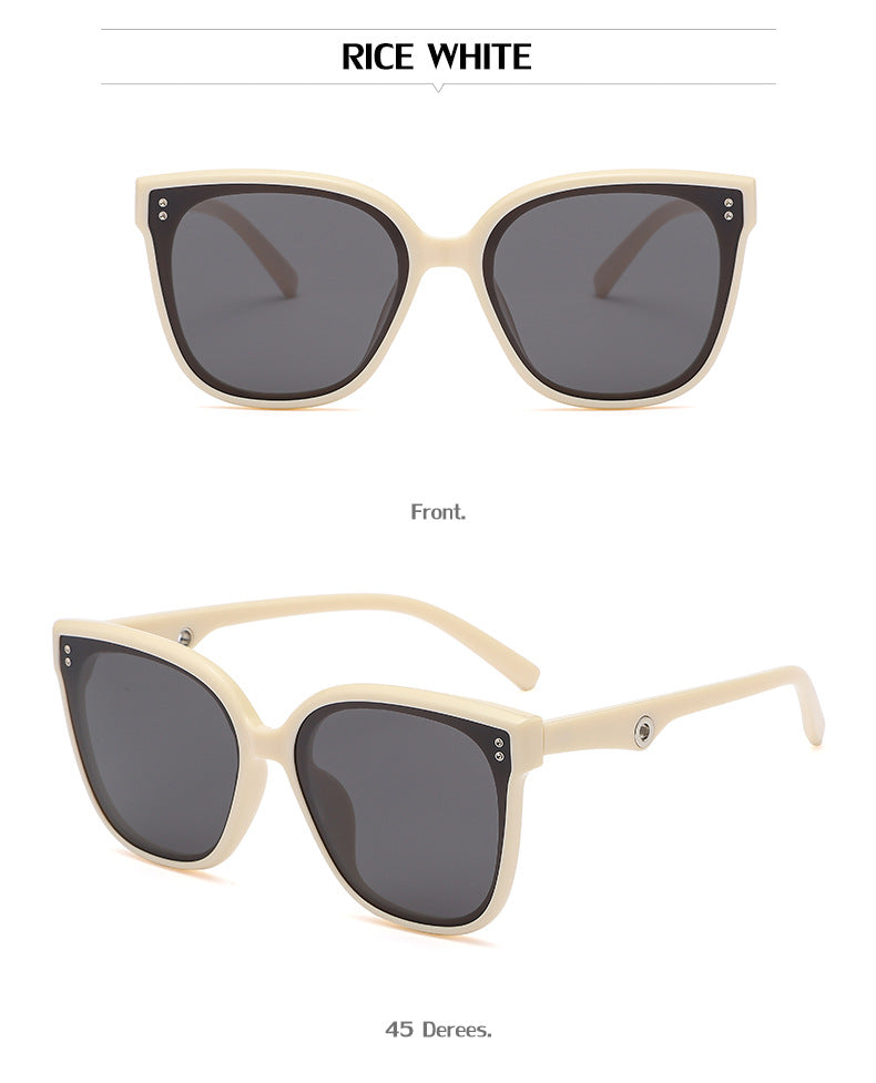 gm Same Style Korean Fashion TR90Polarized Sunglasses for Men and Women Anti-glare Square Frame Sunglasses Wholesale