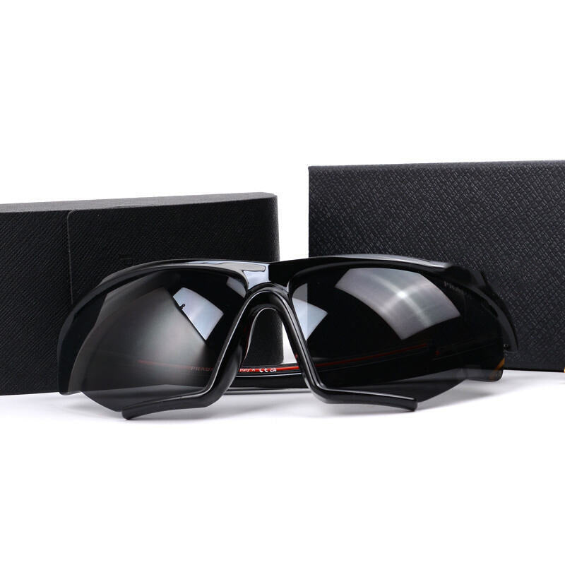 New p Home Sports Sunglasses European and American Internet Celebrity Driving UV Protection Cycling Windproof Goggles High-end Sunglasses