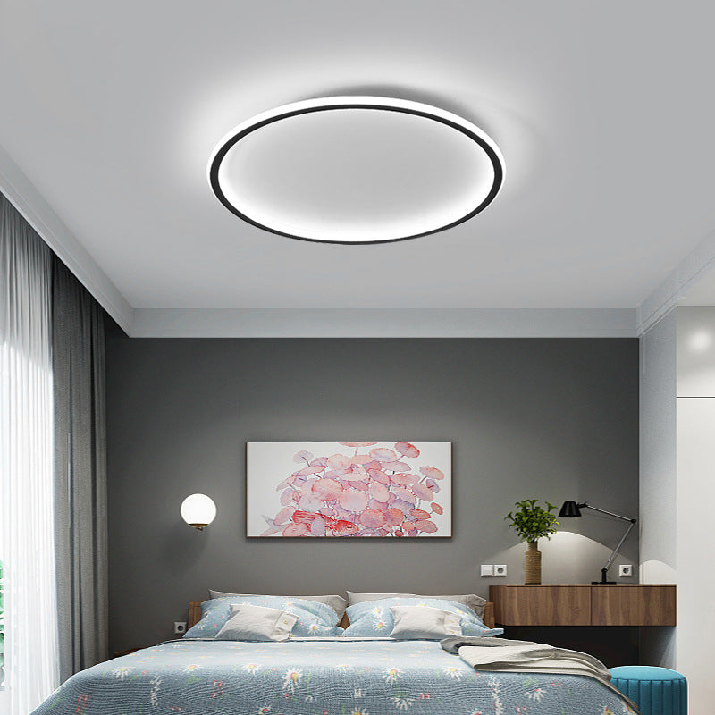 Master Bedroom Light Simple Modern Creative Round New Style Living Room Ceiling Light Nordic Personality Warm Romantic Room Light