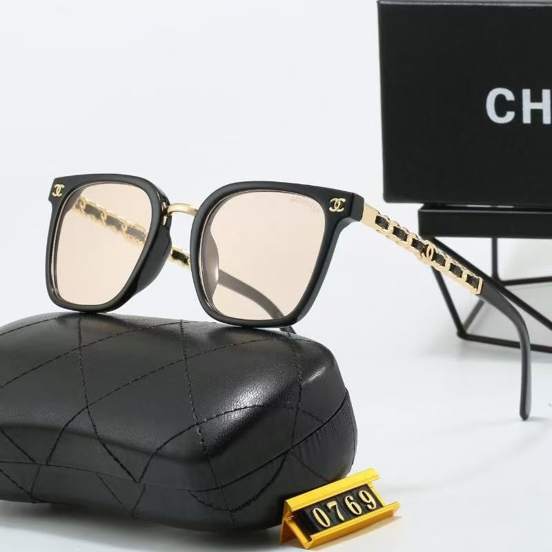 Fragrance House ch0769European and American High-End Summer Sunscreen Sunglasses, Versatile and Trendy, Slimming Effect, Wholesale from Manufacturer