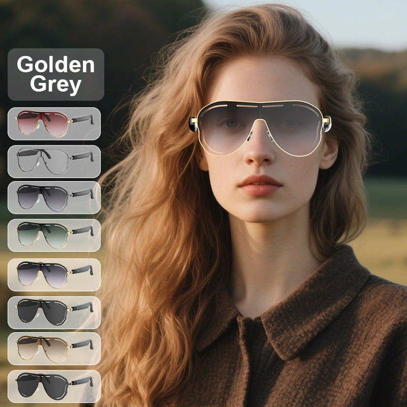AI Translation Smart Bluetooth Glasses Sunglasses Sports Bluetooth Smart Audio Headphones Glasses Fashion Sunglasses