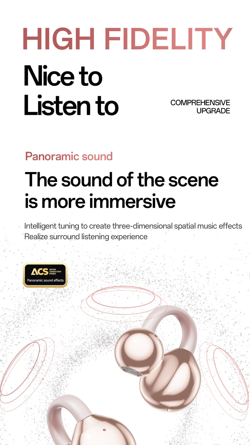 New E-commerce Model M106Simple Heart Long Battery Life High Appearance Mini Bag Style Wireless Bluetooth Earphones