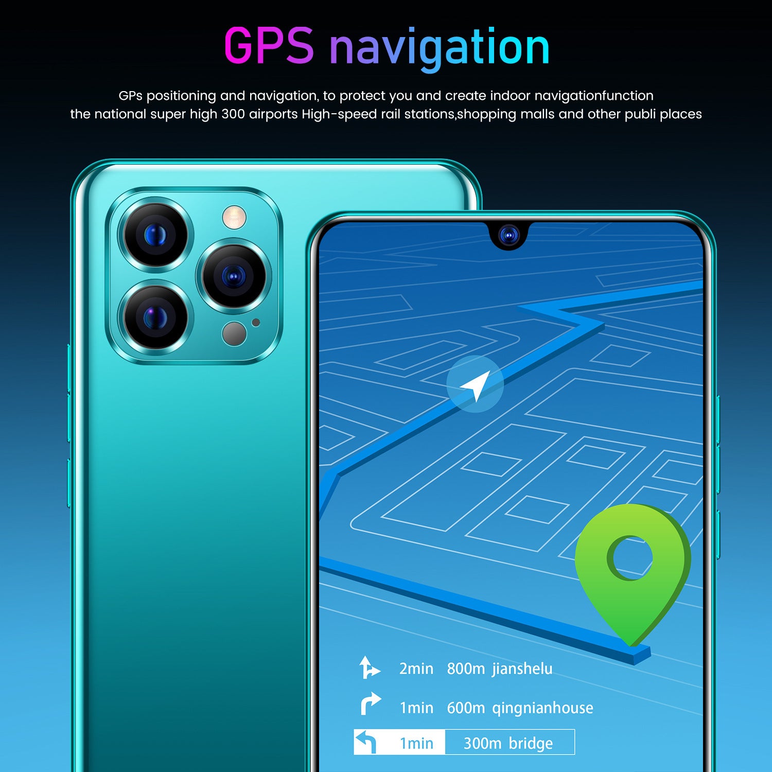 Exclusive Supply Ai12 pro Smartphone6.5Large Screen Android Phone Black Technology Hot-Selling Wholesale