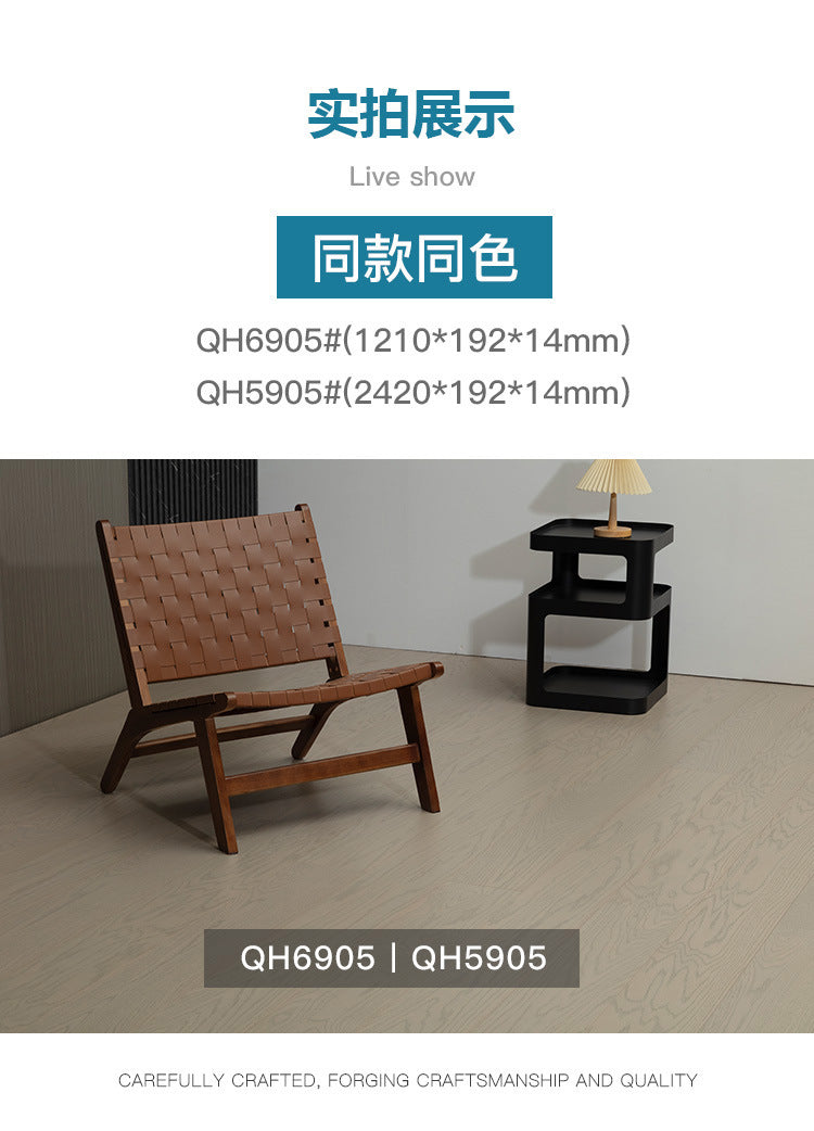 Imported Full Birch Base Material Oak Black Walnut Multi-layer Solid Wood Composite Flooring Underfloor Heating ENF Direct Sales from Eco-Friendly Manufacturer