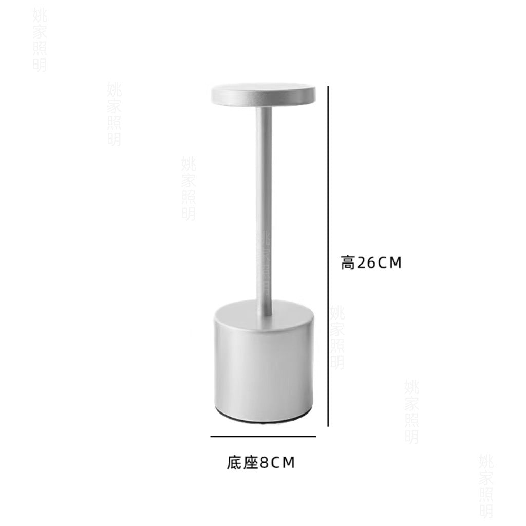Amazon Bestselling Industrial Light26cm I-shaped Desk Lamp Creative Atmosphere Table Lamp Bar Dining Touch Night Light