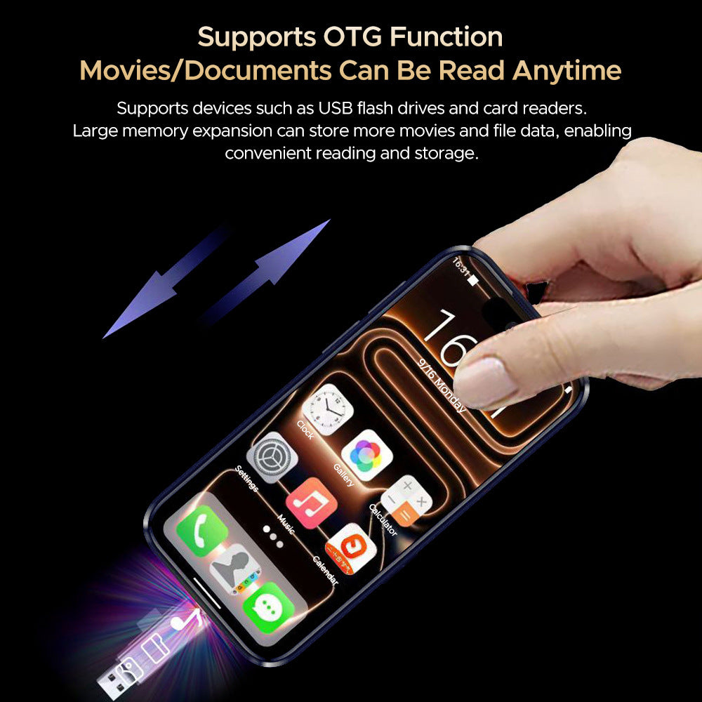 Mini I17Promax Mini Smart Small Phone3.51 Inch Android Smart Island XS17Mini Mobile Phone