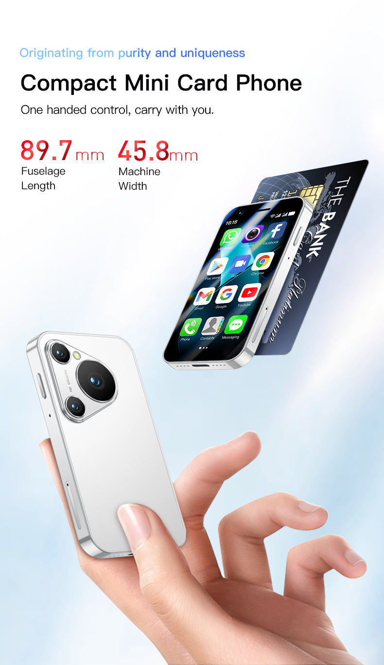 P7 Pro Mini Smartphone3.0Inch Screen Dual SIM Dual Standby mini Card Phone Export