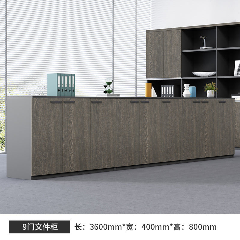 File Cabinet Low Cabinet Floor Cabinet Storage Cabinet Wooden Office Partition Cabinet Document Cabinet Archive Cabinet with Lock Office Cabinet