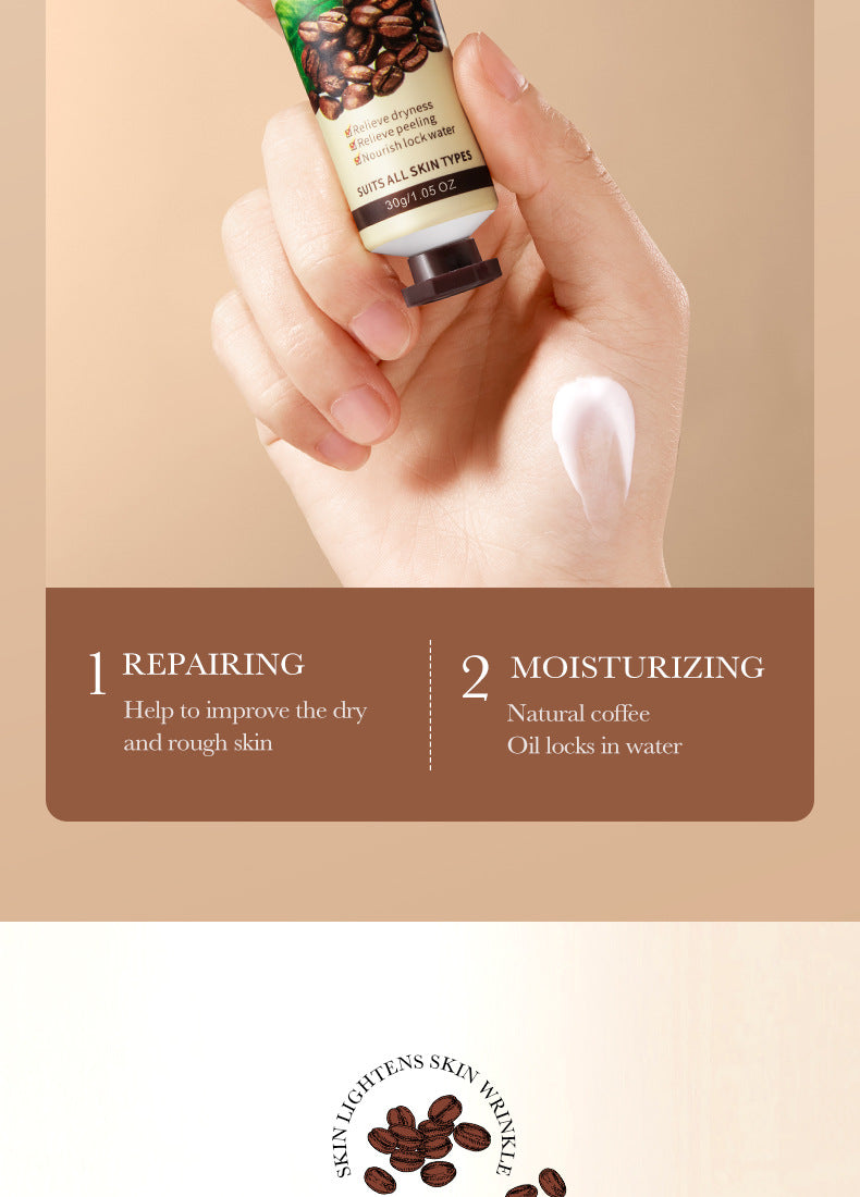 Full English Coffee Hand Cream30g SADOER Moisturizing, anti-chapped, hydrating hand cream for  foreign trade wholesale